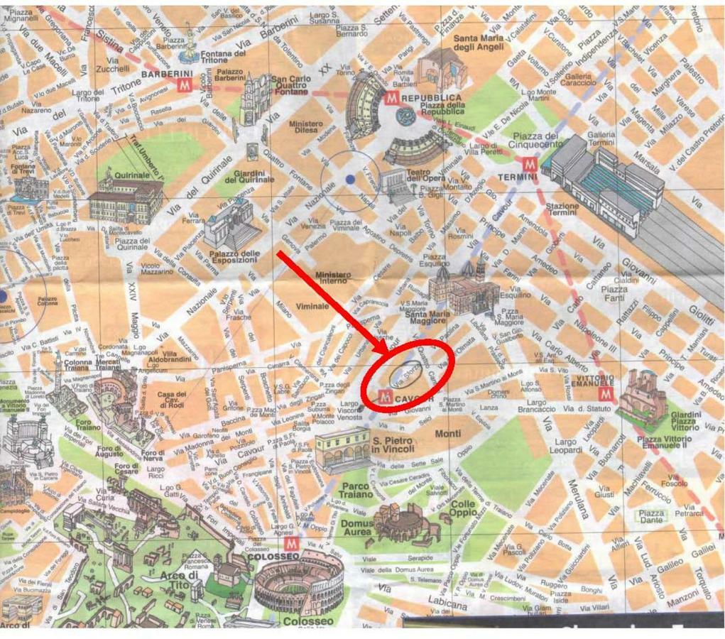 Appartamento Casa Virgilio in Monti Roma Esterno foto